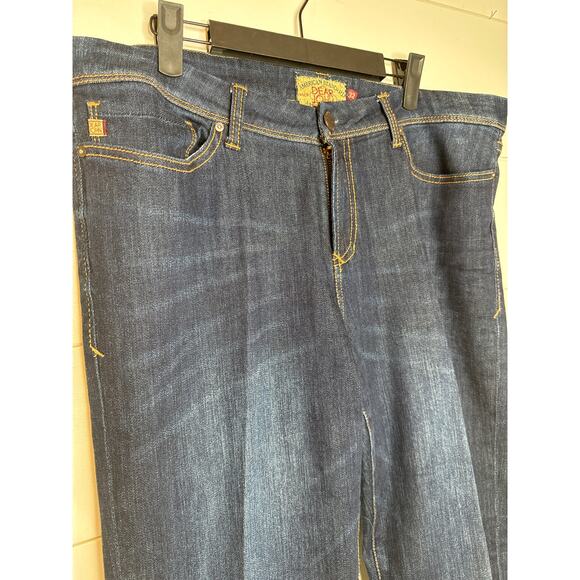 Dear John Dark Blue Straight Leg Jeans - Picture 2 of 4